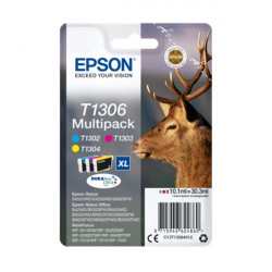 Epson inkoustová náplň T1306 Multipack T1306 DURABrite Ultra Ink 3x barvy