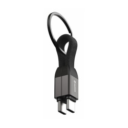 SWISSTEN MAGNETICKÝ KEYCHAIN KABEL USB-C USB-C 9,7 CM