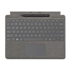 MS Surface Pro Keyboard bundle Com, ENG British, UK Ireland, Platinum