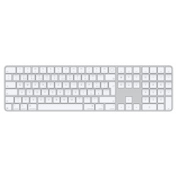 Apple Magic Keyboard Numeric Touch ID Bezdrátová Bluetooth SK layout Bílá