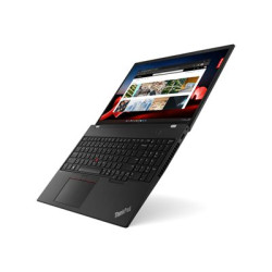 Lenovo ThinkPad T16 Gen 2 21K7 - Provedění závěsu 180 stupňů - AMD Ryzen 7 Pro - 7840U až 5.1 GHz - Win 11 Pro - Radeon 780M - 32 GB RAM - 1 TB SSD TCG Opal Encryption 2, NVMe, Performance - 16" IPS 1920 x 1200 - Gigabit Ethernet - Wi-Fi 6E - thunder black - kbd: česká slovenská - s 3 roky Lenovo Premier Support, CO2 Offset 0.5 ton