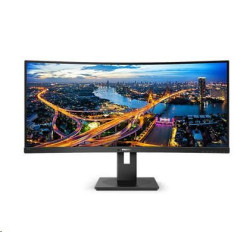 Philips MT VA LED 345B1C 00 - VA panel, 3440x1440, 2xHDMI, DP, USB, repro, nast vyska, zakriven