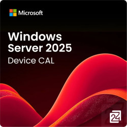 Windows Server 2025, CSP, 1 Device CAL, trvalá licence, firmy, státní správa