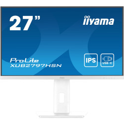 27" iiyama XUB2797HSN-W2:IPS,FHD,USB-C,RJ45,HAS