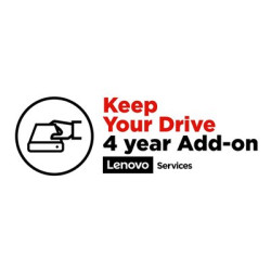 Lenovo Keep Your Drive Add On - Prodloužená dohoda o službách - 4 let - pro Legion 7 16; Slim 7 ProX 14; Yoga 6 13; Yoga Pro 7 14; Yoga Slim 6 14; 7 Pro 14