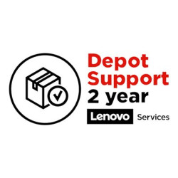 Lenovo Depot - Prodloužená dohoda o službách - náhradní díly a práce - 2 let (z původního data zakoupení vybavení) - vyzvednutí a vrácení - pro IdeaPad D330-10; IdeaPad Duet 3 10; 5 CB 13; Miix 630-12Q35; Yoga Duet 7 13; 7 13IML05