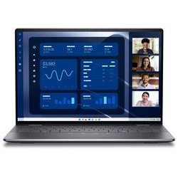 Dell Latitude 9450 2v1 14" U7-165U 16 GB 512 GB Intel Graphics 4-Cores iGPU Windows 11 Pro Šedá