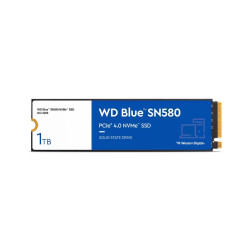 WD BLUE SSD NVMe 1TB PCIe SN580,Gen4 , (R:4150, W:4150MB s)