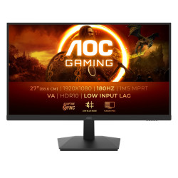 AOC AGON Gaming 27G15N2 27" VA FHD 180Hz 1ms Black 3R