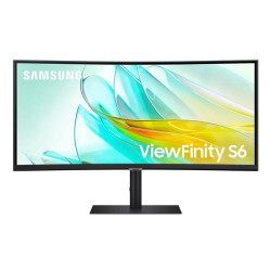 SAMSUNG MT LED LCD Monitor 34" Samsung ViewFinity S65UC - prohnutý,VA,3440x1440,5ms,100Hz,HDMI,DisplayPort,USB3