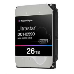 Western Digital ULTRASTAR DC HC590 (3.5’’, 26TB, 512MB, 7200 RPM, SATA 6Gb s, 512E SE NP3)