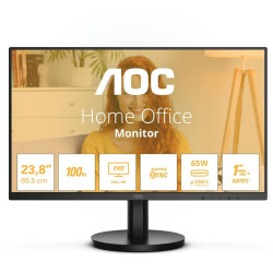 AOC 24B3CA2 LCD IPS/PLS 23,8" 1920 x 1080 1ms 250nitů 1300:1 100Hz  Repro  USB-C  Černá 