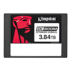 Kingston DC600ME - SSD - Enterprise, Mixed Use - šifrovaný - 3.84 TB - interní - 2.5" - SATA 6Gb s - AES 256 bitů - TCG Opal Encryption 2.0