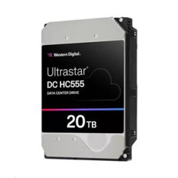 Western Digital Ultrastar DC HC555 3.5in 26.1MM 20000GB 512MB 7200RPM SATA ULTRA 512E SE NP3 DC HC555