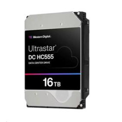 Western Digital Ultrastar DC HC555 3.5in 26.1MM 16000GB 512MB 7200RPM SAS ULTRA 512E SE P3 DC HC555