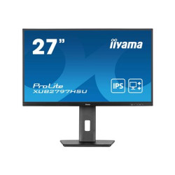 iiyama ProLite XUB2797HSU-B2 - LED monitor - 27" - 1920 x 1080 Full HD (1080p) @ 100 Hz - IPS - 300 cd m2 - 1000:1 - 1 ms - HDMI, DisplayPort - reproduktory - černá, matná