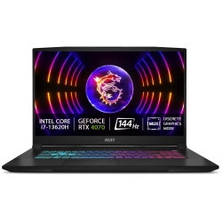 MSI Katana 17 B13VEK-1464XCZ i5-13420H 17,3" FHD 16GB 1TB SSD RTX 4050 DOS Black 2R