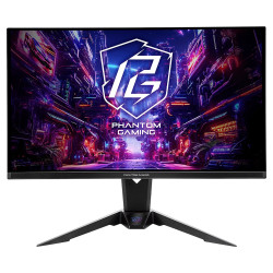 Phantom Gaming by Asrock monitor PGO27QFV 27" OLED 2560x1440 360Hz 250cd m2 0,03ms DP HDMI USB-C VESA 