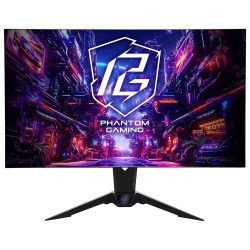 Phantom Gaming by Asrock monitor PGO32UFS 32" OLED 3840x2160 240Hz 275cd m2 0,03ms DP HDMI USB-C repro VESA wifi antena