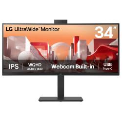 LG monitor 34BA85QE IPS 34" QHD zakřivený 3440x1440 21:9 300 cd m2 5ms HDMI DP USB-C 60Hz HDR10 OnScreen Control