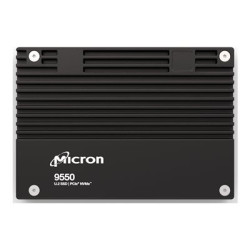 Micron 9550 MAX - SSD - Mixed Use - šifrovaný - 12.8 TB - interní - 2.5" - PCI Express 5.0 x4 (NVMe) - AES 256 bitů - TCG Opal Encryption 2.0, Self-Encrypting Drive (SED) - kompatibilní s TAA