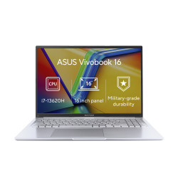 ASUS Vivobook 16 X1605VA-MB1630W 16" I7-13620H 32 GB 1 TB Intel UHD Graphics 64EU Windows 11 Home Stříbrná