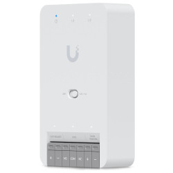 Ubiquiti UniFi Access Door Hub Mini - Rozbočovač, 2x PoE Out, 1x výstup 12V nebo Dry, 2x vstup senzor tlačítko, 1x PoE++