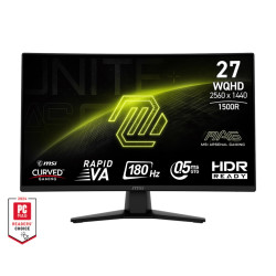 MSI MAG 274CQF 27" VA QHD 180Hz 0,5ms Black 2R