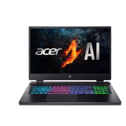 Acer Nitro 17 AN17-42 17,3" R7-8845HS 32 GB 1 TB NVIDIA GeForce RTX 4060 8 GB Windows 11 Home Černá