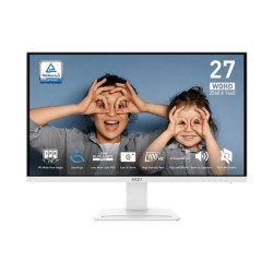 MSI monitor PRO MP273QW E2, 27" IPS 2560 x 1440 (WQHD) 100Hz 1ms DP 2x HDMI bílá