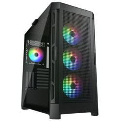 COUGAR PC skříň DUOFACE Pro RGB Mid Tower TG & Airflow Front Panel 4 x ARGB Fans TG Left Panel