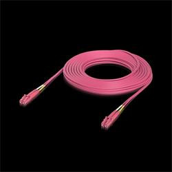 Ubiquiti OM4 Duplex LC UPC Fiber Patch Cable, 100G, 15m