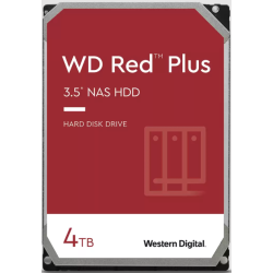 QNAP WD, HDD, Red Plus, SATA III, 3.5-inch, 4TB, WD40EFPX