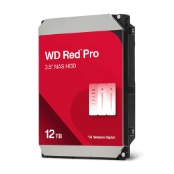 QNAP WD, HDD, Red Pro, SATA III, 3.5-inch, 12TB, WD122KFBX