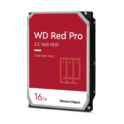 QNAP WD, HDD, Red Pro, SATA III, 3.5-inch, 16TB, WD161KFGX