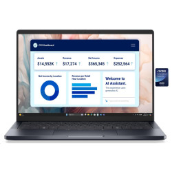 Dell Pro 14 Premium PA14250 14" U5-236V 16 512GB Intel Arc 130V Windows 11 Pro Šedá