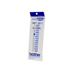 Brother ID3030 - 30 x 30 mm 12 štítky štítky pro razítka - pro StampCreator PRO SC-2000, PRO SC-2000USB
