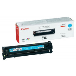 Canon originální toner CRG-716C LBP-5050 MF-80x0 1500 stran azurový