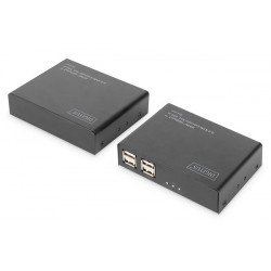 DIGITUS HDMI HDBaseT 2.0 KVM Extender Set, 100 m