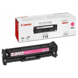 Canon originální toner CRG-718M LBP-7200 7660 7680 MF-80x0 MF724 2900 stran purpurový