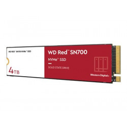 WD Red SN700 WDS400T1R0C - SSD - 4 TB - interní - M.2 2280 - PCI Express 3.0 x4 (NVMe)