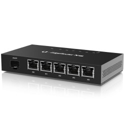 UBNT EdgeRouter X SFP - 5x Gbit RJ45 port, 1x SFP port, 5x PoE Out