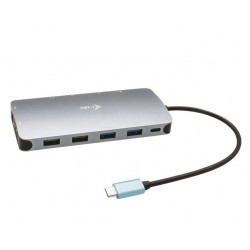 i-tec dokovací stanice USB-C 2x DP HDMI 2x USB 3.0 2x USB 2.0 USB-C Thunderbolt 3 LAN Power Delivery 100W