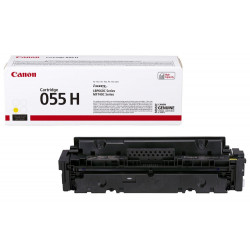 Canon originální toner CRG-055HY (žlutý, 5900str.) pro Canon MF742Cdw, MF744Cdw, MF746Cx, LBP663Cdw, LBP664Cx