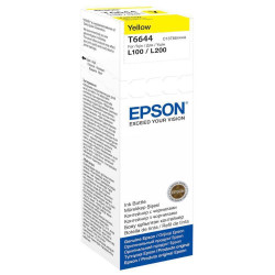 Epson inkoustová náplň C13T66444A L100 L110 L200 L210 L355 L550 70ml Žlutá