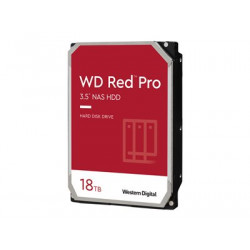 WD Red - HDD 18000 GB Interní 3.5 " - SATA III/600 - 7 200 ot min. - vyrovnávací paměť: 512 MB (WD181KFGX)