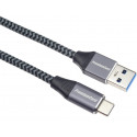 PremiumCord kabel USB-C - USB 3.0 A (USB 3.1 generation 1, 3A, 5Gbit s) 3m oplet