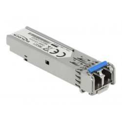 Delock - Transceiver modul SFP (mini-GBIC) - 100Mb LAN - 100Base-FX - jednoduchý režim LC - až 20 km - 1310 nm