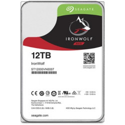 Seagate IronWolf - HDD 12000 GB Interní 3.5 " - SATA III/600 - 7 200 ot min. - vyrovnávací paměť: 256 MB (ST12000VN0008)