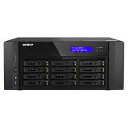 QNAP TS-h1290FX-7232P-64G (AMD EPYC, 64GB ECC RAM, 12x 2,5" U.2, 2x M.2 NVMe, 2x 2,5GbE, 2x 25GbE)